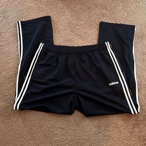 Men’s NAVY adidas Polyester Three Stipe Pants- Size XXL